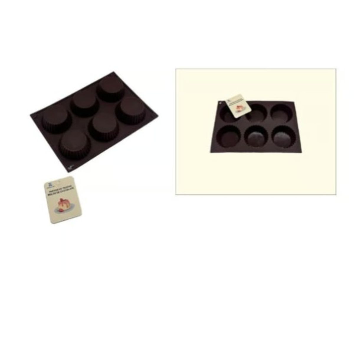 GENERICO - Molde De Silicona 6 Diviones