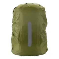 GENERICO - Cubre Mochila Impermeable con Reflectores 80 Litros