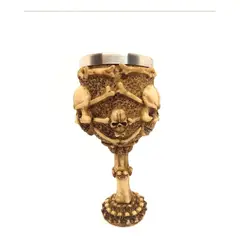GENERICO - Copa Calavera Vikinga para Cervezas Medievales 473 mL