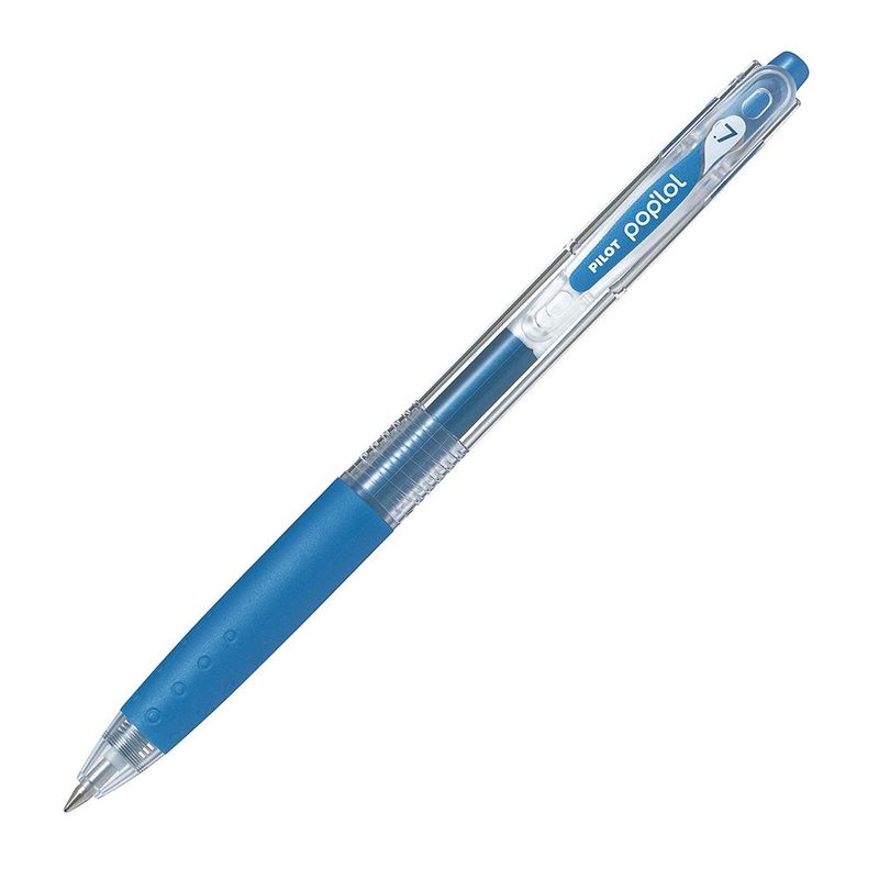 PILOT - Lápiz Gel Pop´lol Azul Metálico 0.7 mm. 12 Ud