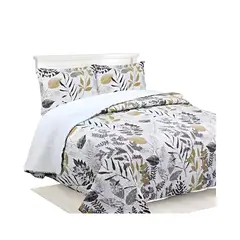 GENERICO - COBERTOR COLCHA QUILT SHERPA OTOÑO INVIERNO 2 PLAZAS