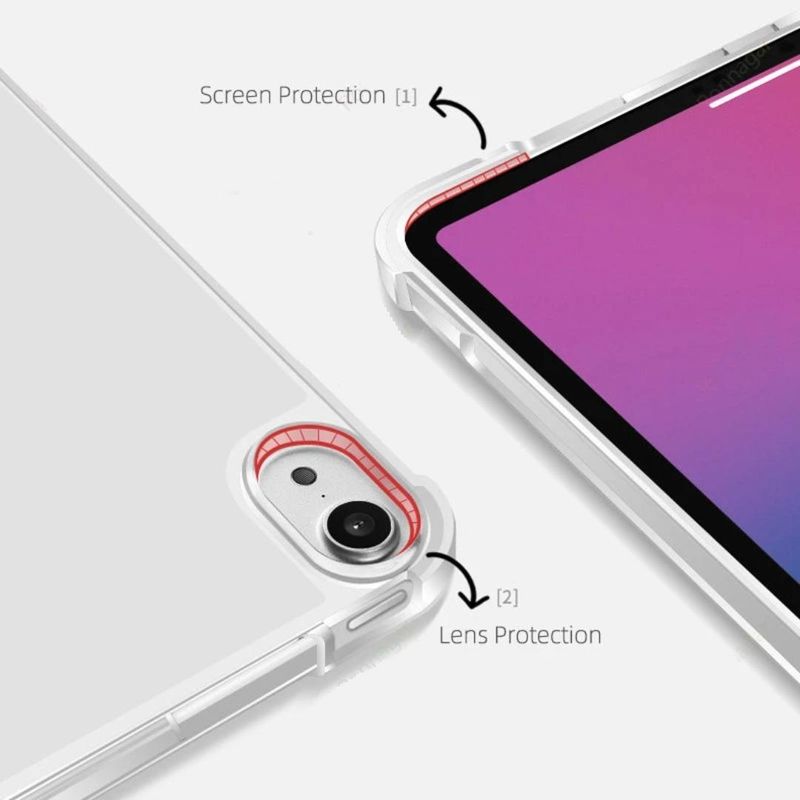 GENERICO - Funda Protectora de Acrílico con Soporte para iPad 10.9