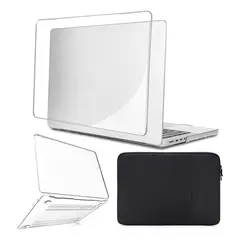 GENERICO - Carcasa delgada y resistente con funda para Macbook Air