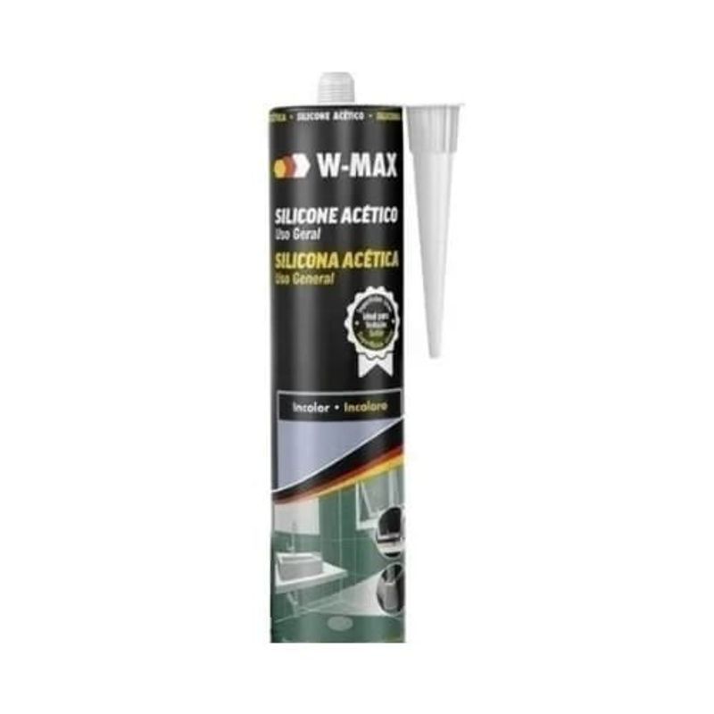 WURTH - silicona acetica  transparente   w-max 280ml