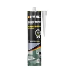 WURTH - Silicona acetica transparente  w-max 280ml