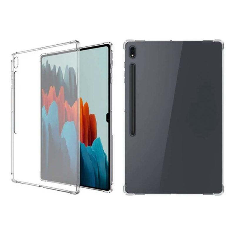 GENERICO - Carcasa Transparente Reforzada para Galaxy Tab S7 FE 12.4