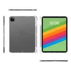 GENERICO - Carcasa Transparente con Ranura para Lápiz iPad Pro 11"