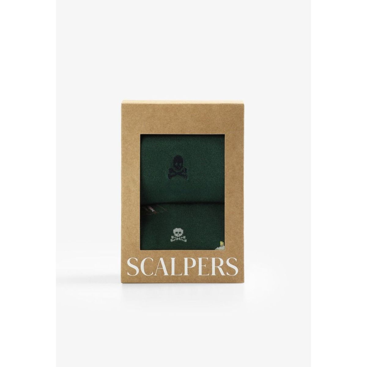 SCALPERS - Pack Calcetines Largos Calavera Navidad