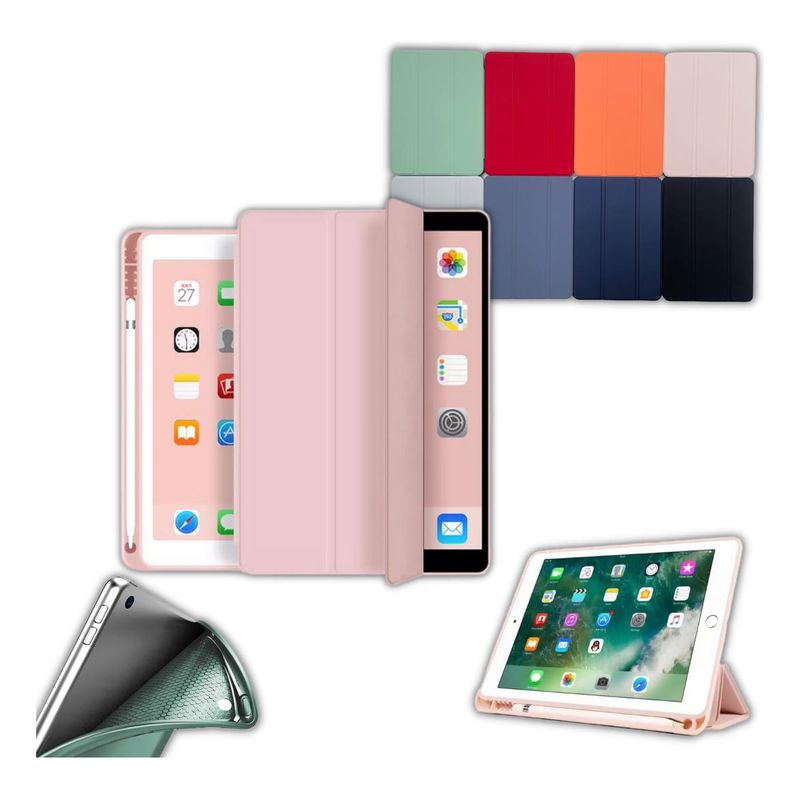 GENERICO - Funda Smart Case para iPad Pro 13 con soporte para lápiz