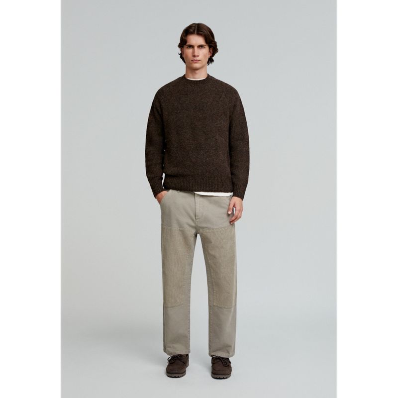 SCALPERS - Sweater Jaspeado Manga Ranglan