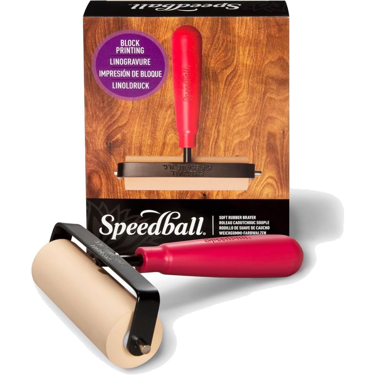 SPEEDBALL - Rodillos De Goma Suave Speedball 10,16 cm