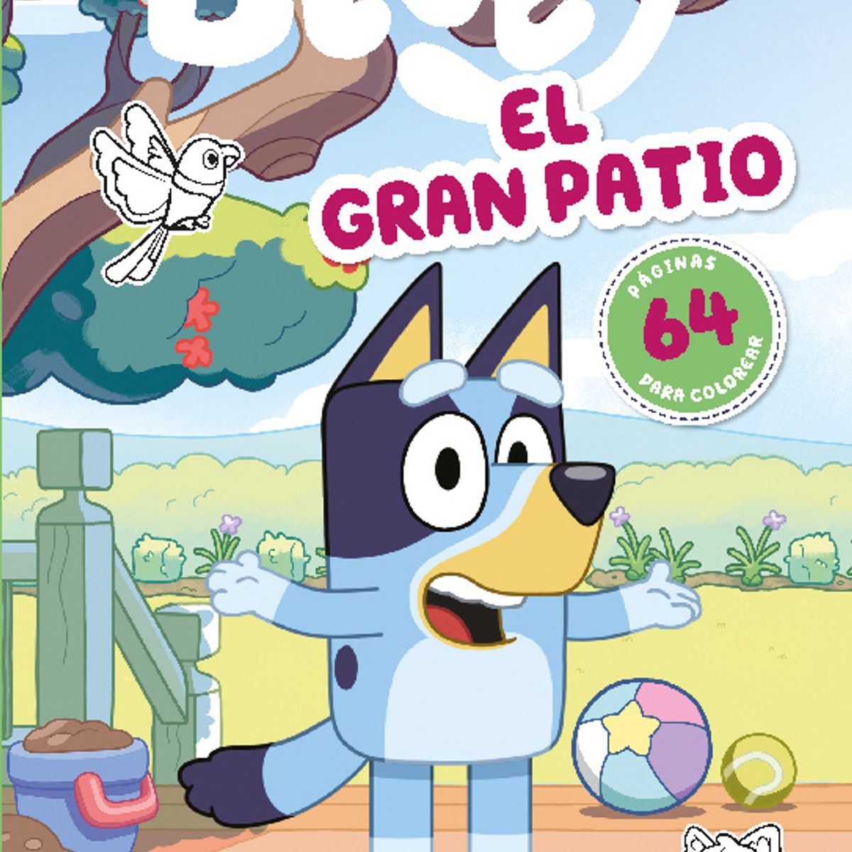 ALTEA - Libro Bluey: El gran patio -  Bluey