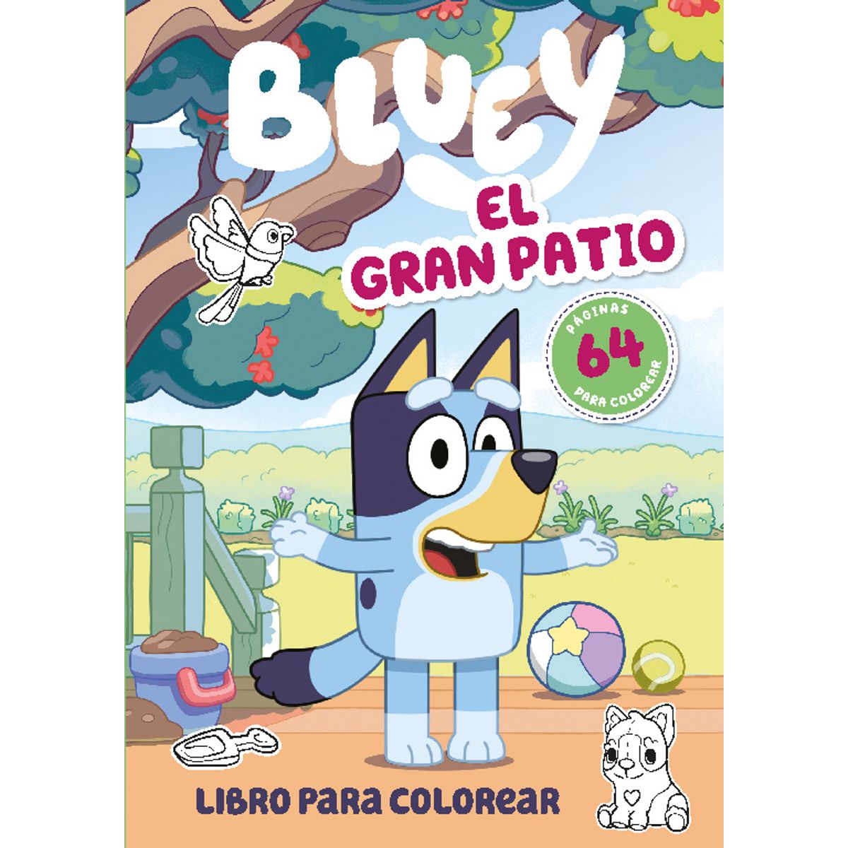 ALTEA - Libro Bluey: El gran patio -  Bluey