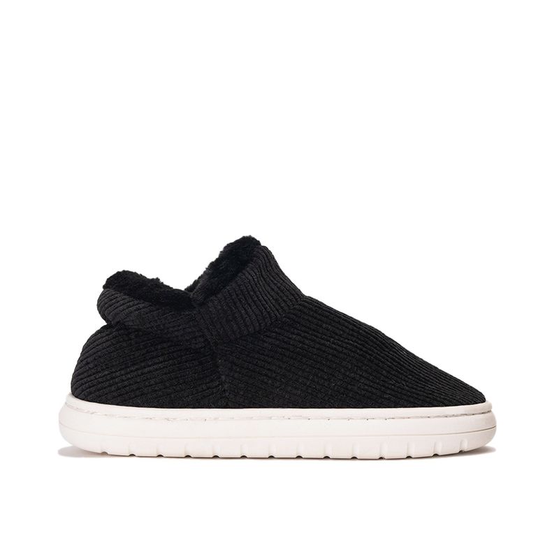 CHINITOWN - Pantufla Hombre Negro Borla Chinitown
