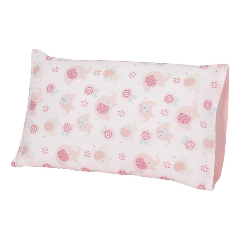 GENERICO - Almohada Infantil Antialérgica Elefantes 25x40 cm