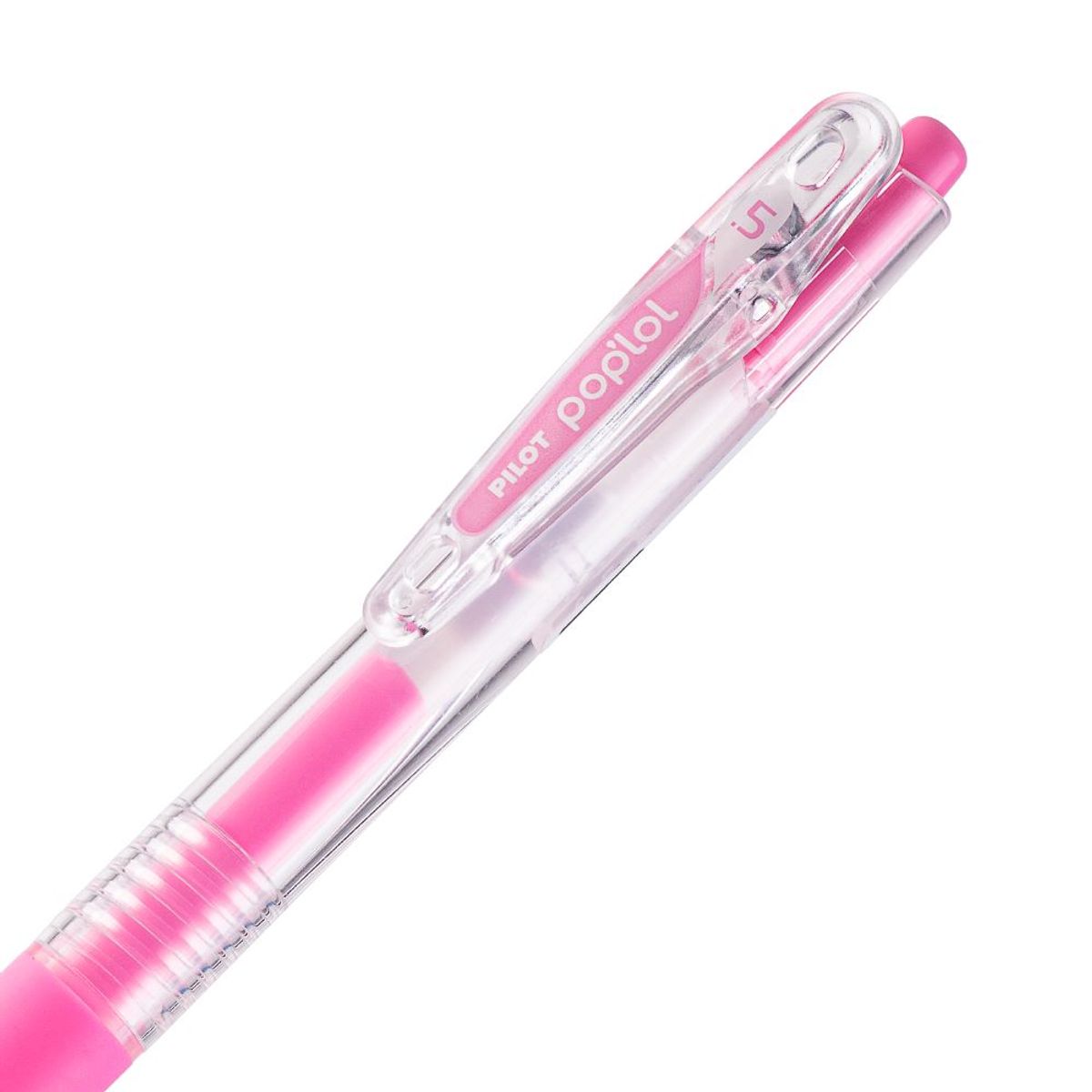 PILOT - Lápiz Gel Pop´lol Rosado Pastel 0.5 mm. 12 Ud