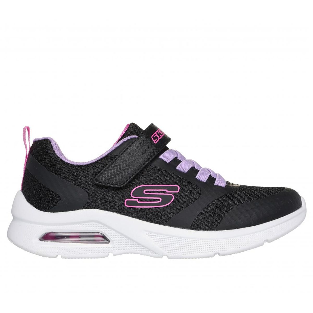SKECHERS - Zapatilla Niña Microspec Max Negra Skechers