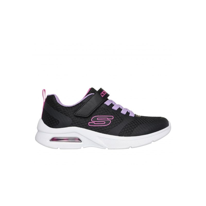 SKECHERS - Zapatilla Niña Microspec Max Negra Skechers