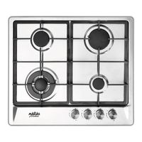 Encimera a Gas 4 platos High Quality HBS4508