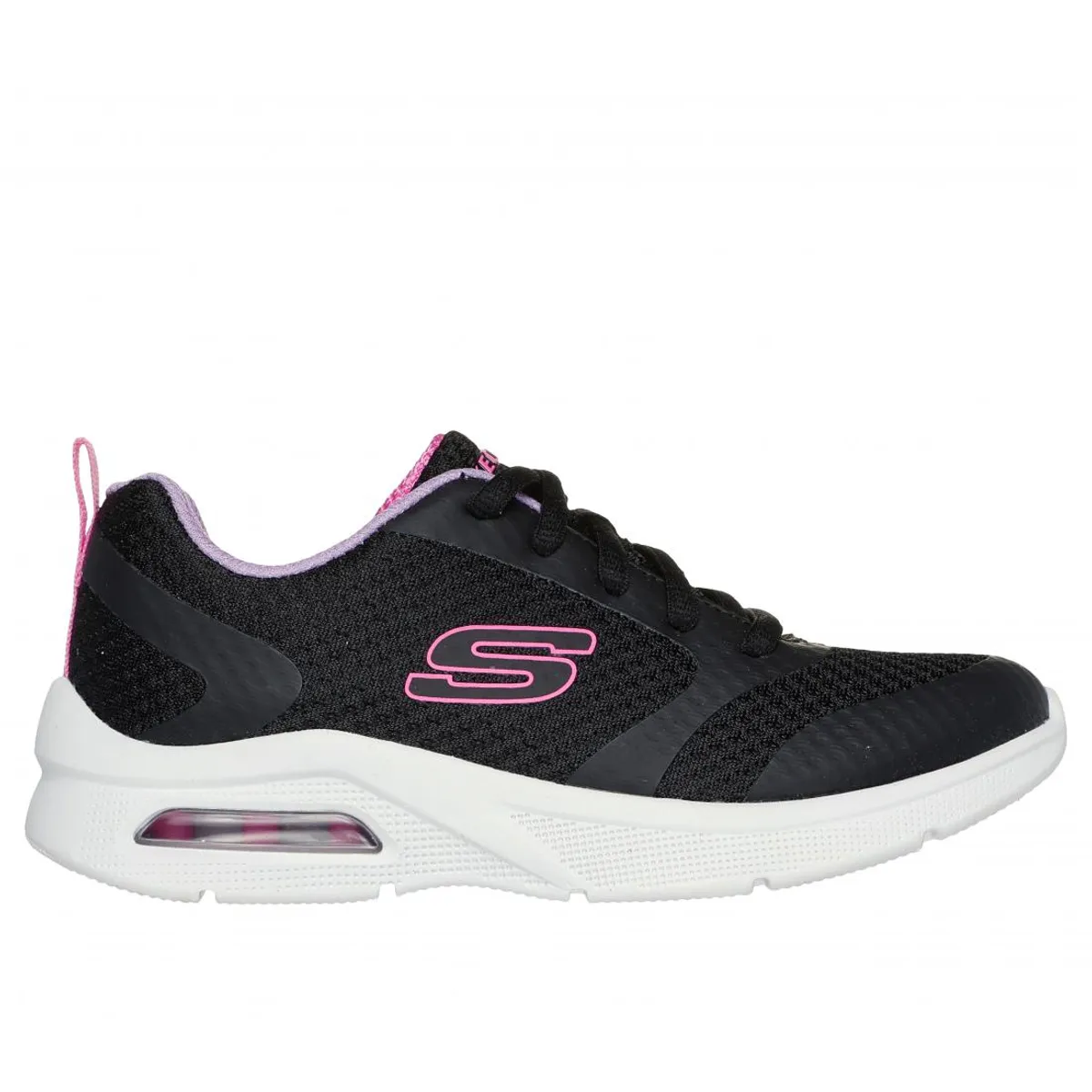 SKECHERS - Zapatilla Niña Microspec Max Negro Skechers
