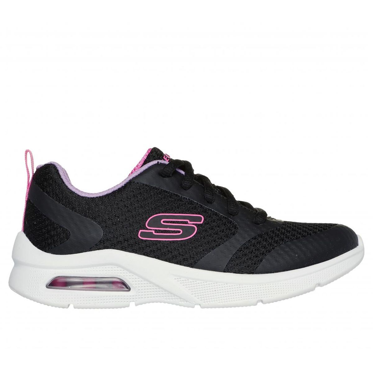 SKECHERS - Zapatilla Niña Microspec Max Negro Skechers