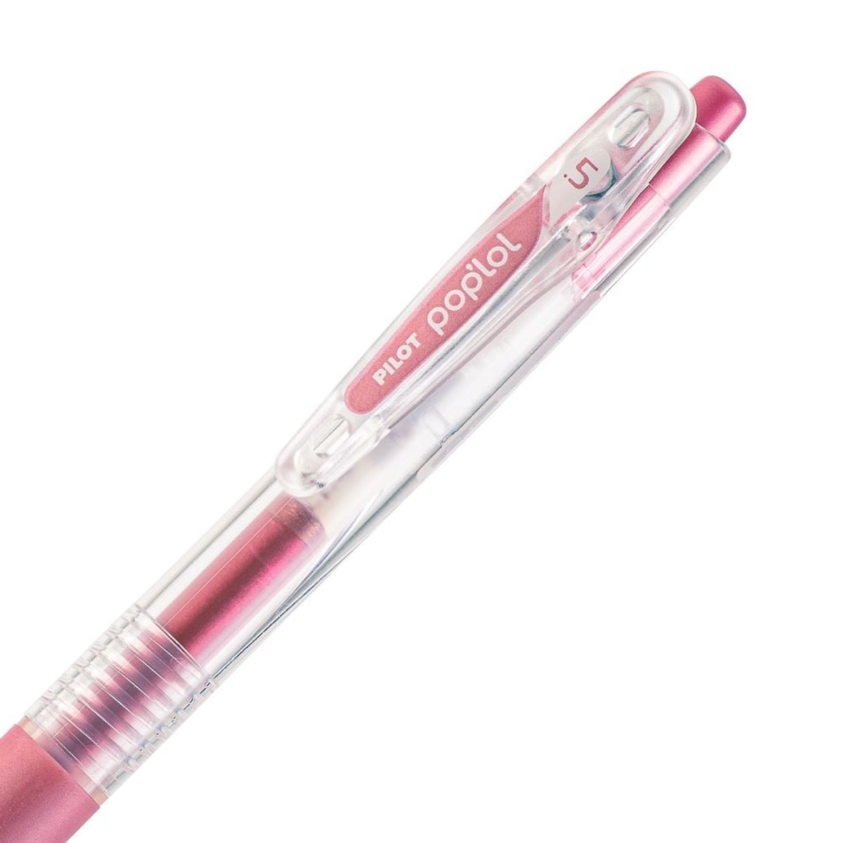 PILOT - Lápiz Gel Pop´lol Rosado Metálico 0.5 mm. 12 Ud