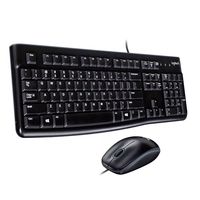 Kit Teclado y Mouse MK120 Español Negro