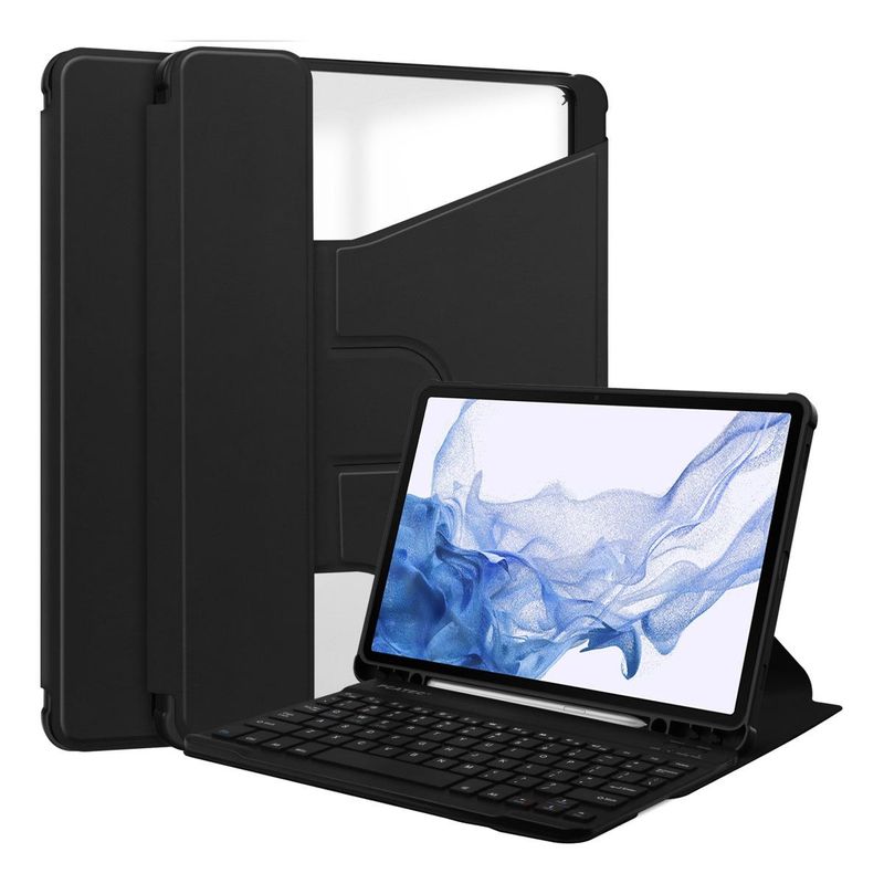GENERICO - Carcasa con Teclado y Soporte Ajustable para Tablet