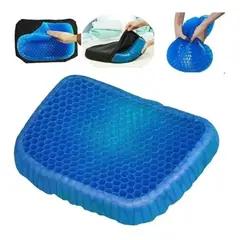 GENERICO - Cojín Ergonómico de Gel para Mejora Postural Azul