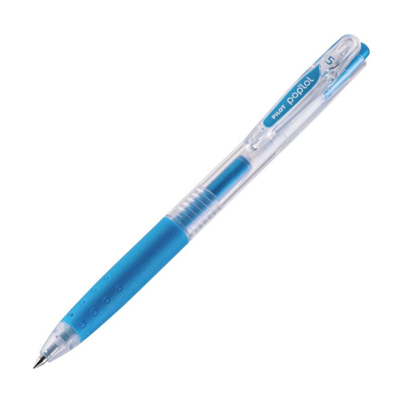 PILOT - Lápiz Gel Pop´lol Azul Metálico 0.5 mm. 12 Ud