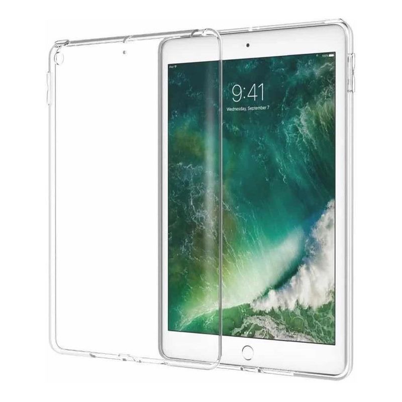 GENERICO - Carcasa Silicona Transparente y Reforzada para iPad 97