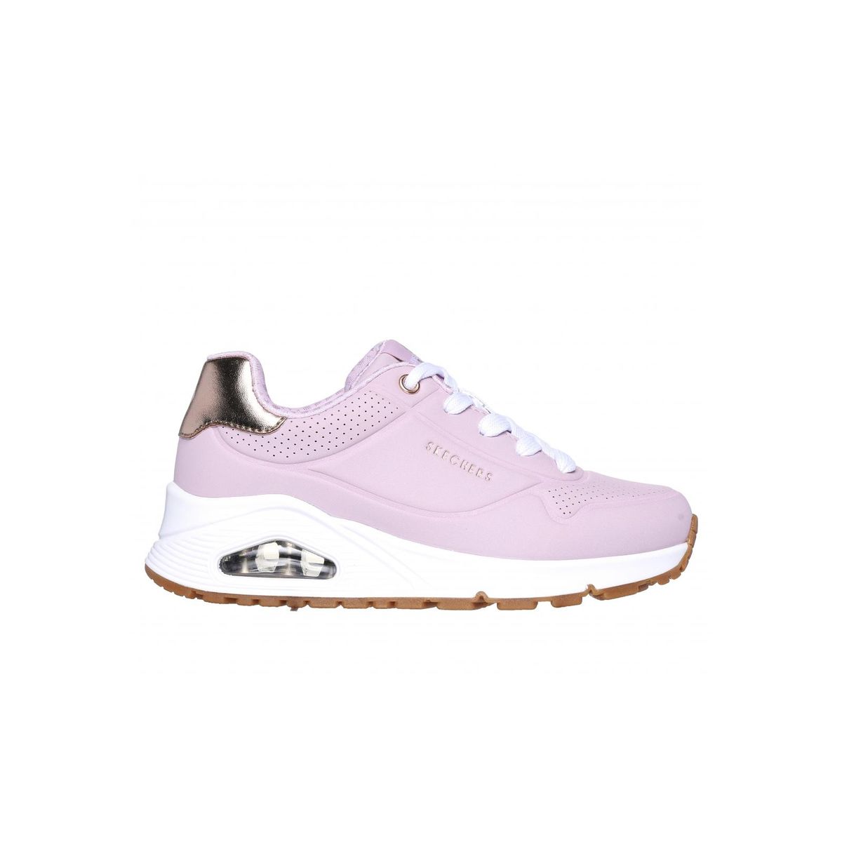 SKECHERS - Zapatilla Niña Uno Gen1 Shimmer Away Rosado Skechers
