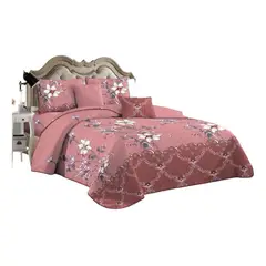 GENERICO - Cubrecama Verano Fresco 1.5 Plazas con Funda Almohada