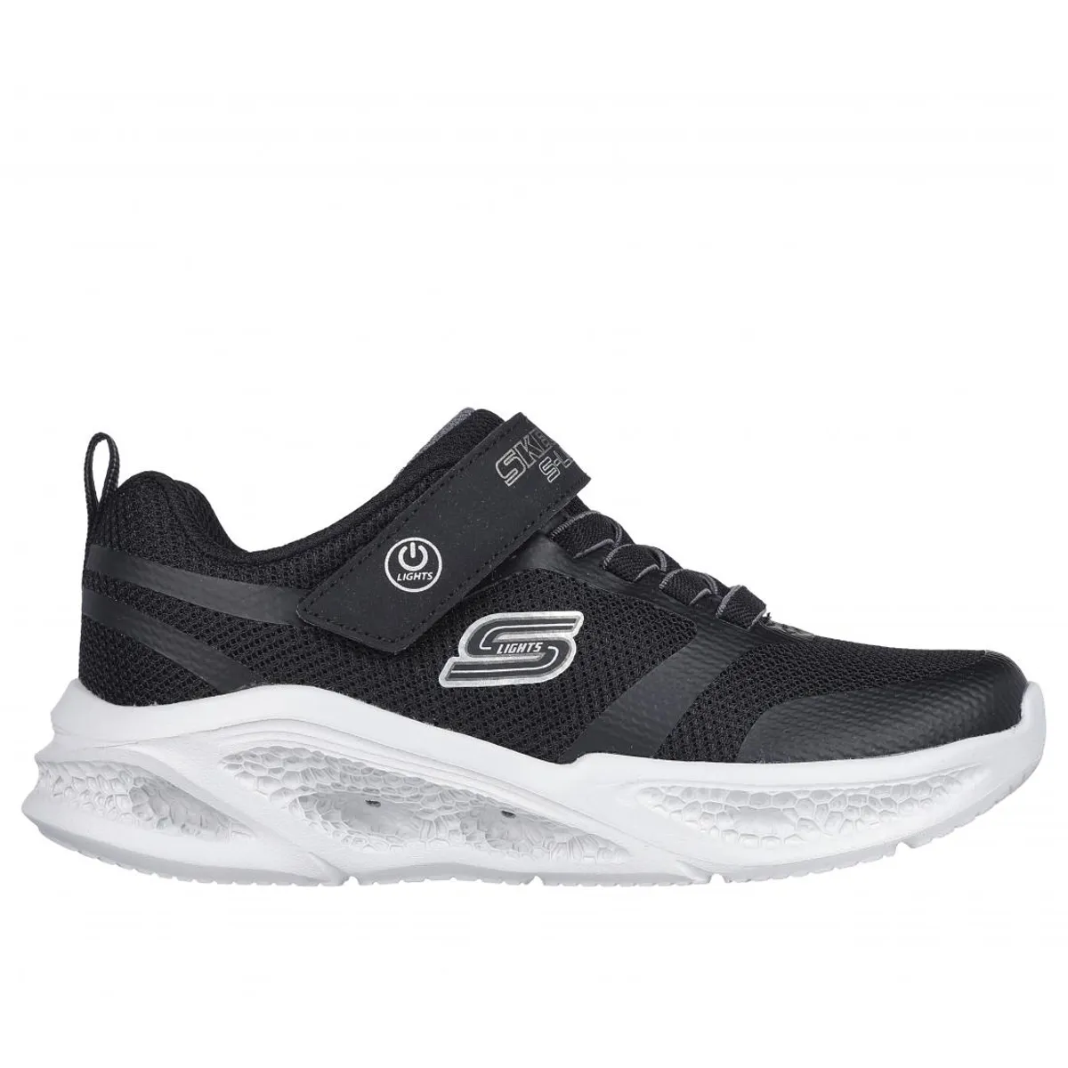 SKECHERS - Zapatilla Niño Meteorlights Negro Skechers
