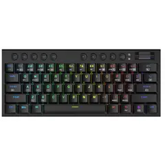 REDRAGON - Teclado Gamer - Horus Mini - Inalámbrico - Red Switch