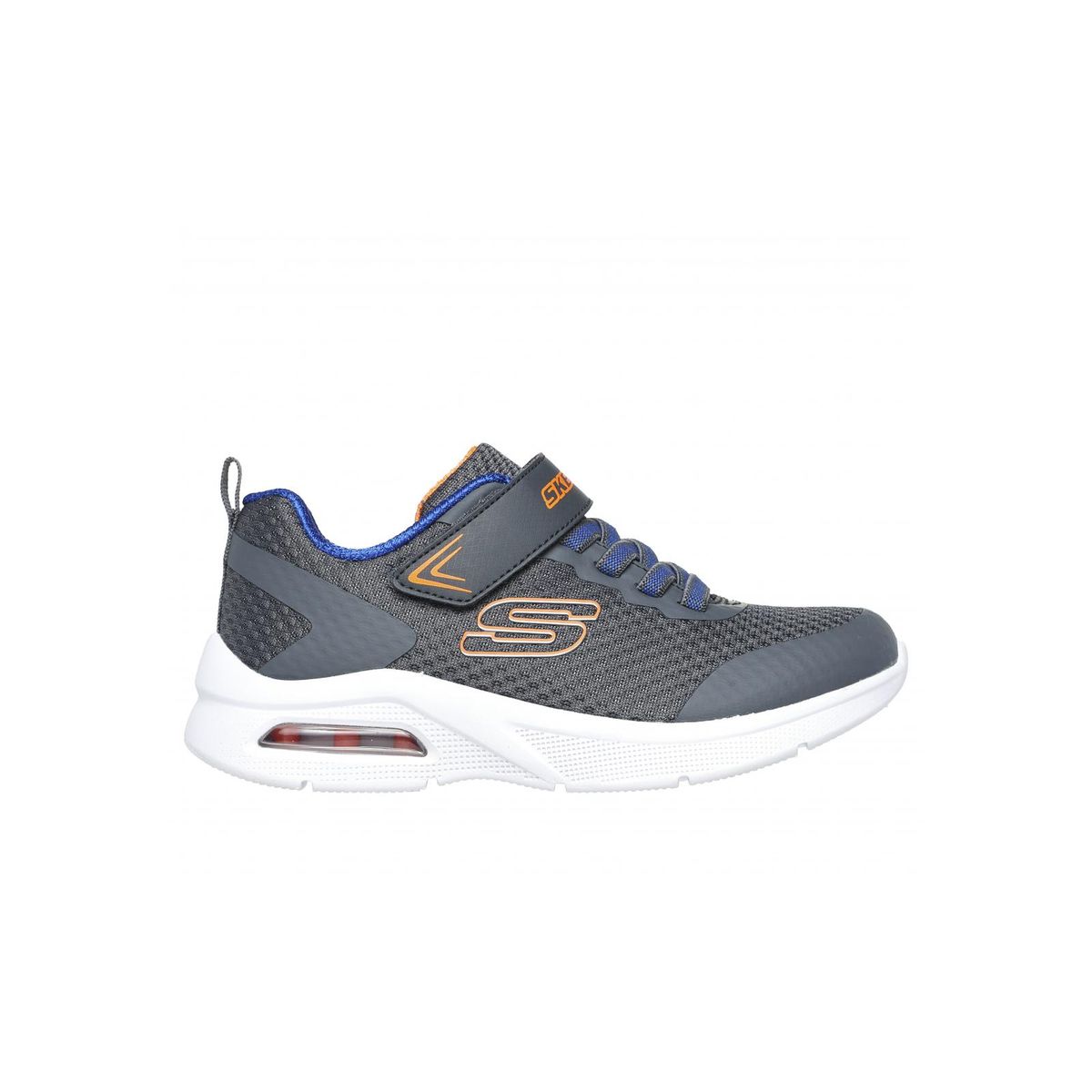 SKECHERS - Zapatilla Niño Microspec Max Gris Skechers A