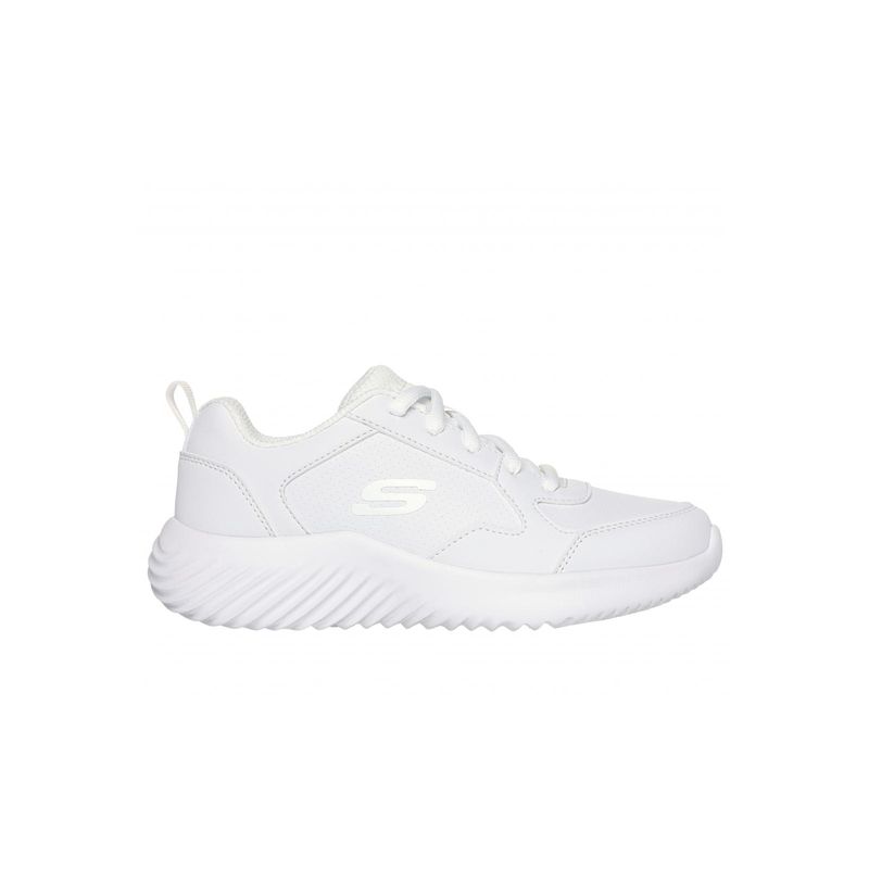 SKECHERS - Zapatilla Niño Bounder - Study Squad Blanco Skechers
