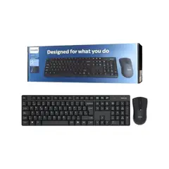 PHILIPS - Kit Teclado + Mouse Negro