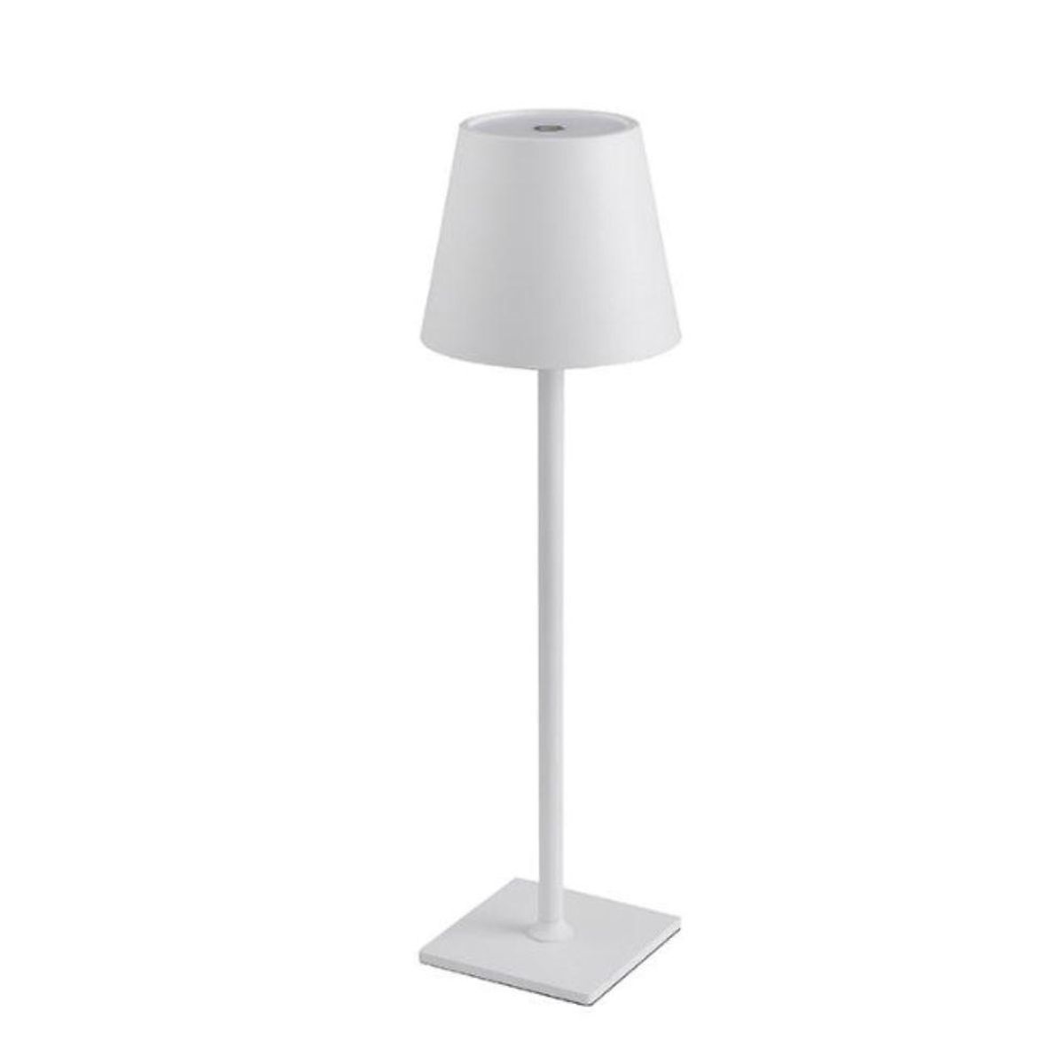 BOSCO - LÁMPARA DE MESA ESCRITORIO PORTÁTIL LED RECARGABLE BLANCO - Blanco