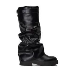 CHINITOWN - Bota Mujer Negro Vespera