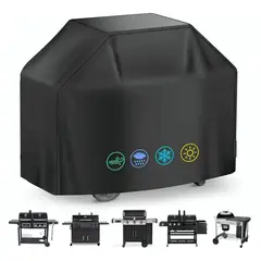 GENERICO - Funda Impermeable para Parrilla, Duradera y Plegable