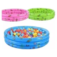 GENERICO - Piscina Inflable Redonda 140x140 para Niños Creativos