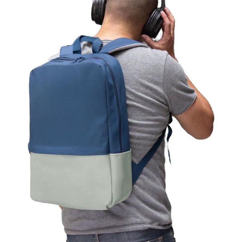 GENERICO - Mochila Urbana Negra para Notebook 11L y 3 Bolsillos