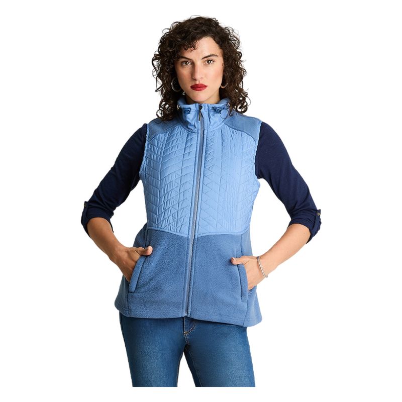 CURVI - Polar Sin Manga Básico Indigo