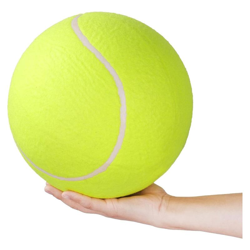 GENERICO - Pelota Inflable Gigante para Perros de 24 cm Amarilla