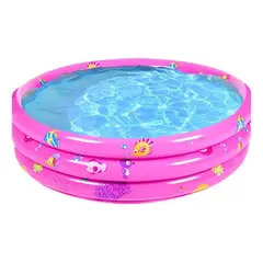 GENERICO - Piscina Infantil Redonda 120 cm Divertida y Segura para Niños