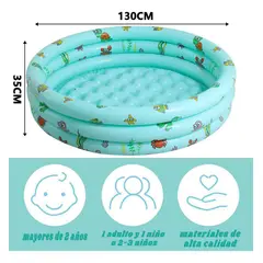 GENERICO - Alberca Inflable Infantil Redonda Para Diversión Acuática