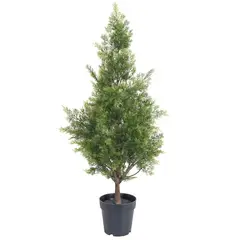 HERRERA MAISON - Planta Artificial Maceta Cipres 110 Cm