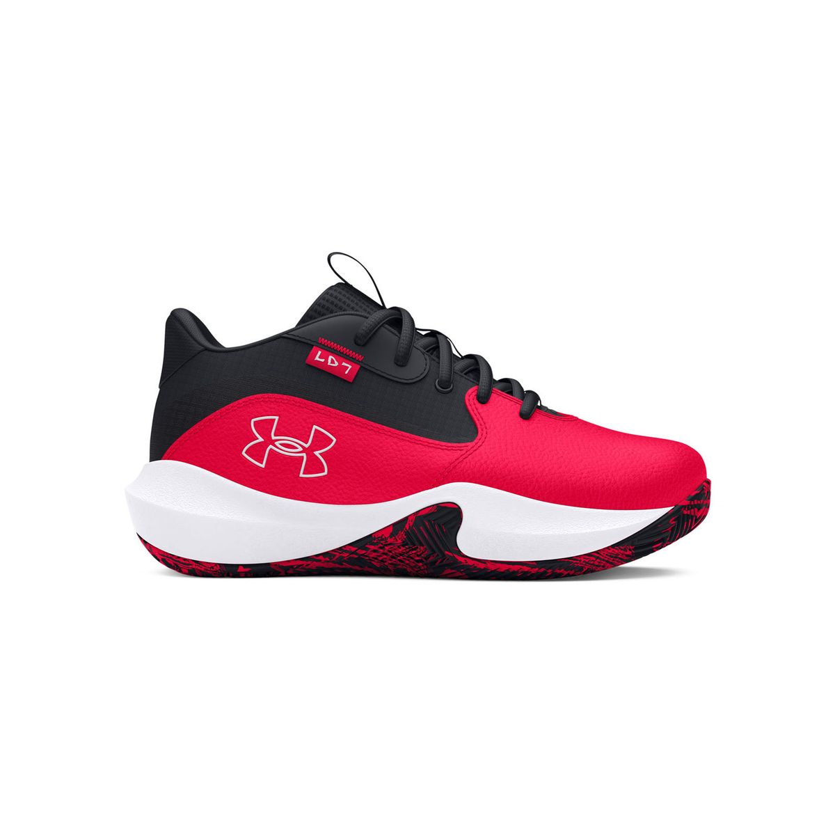 UNDER ARMOUR - Zapatillas Basketball Lockdown 7 niño Rojo UNDER ARMOUR