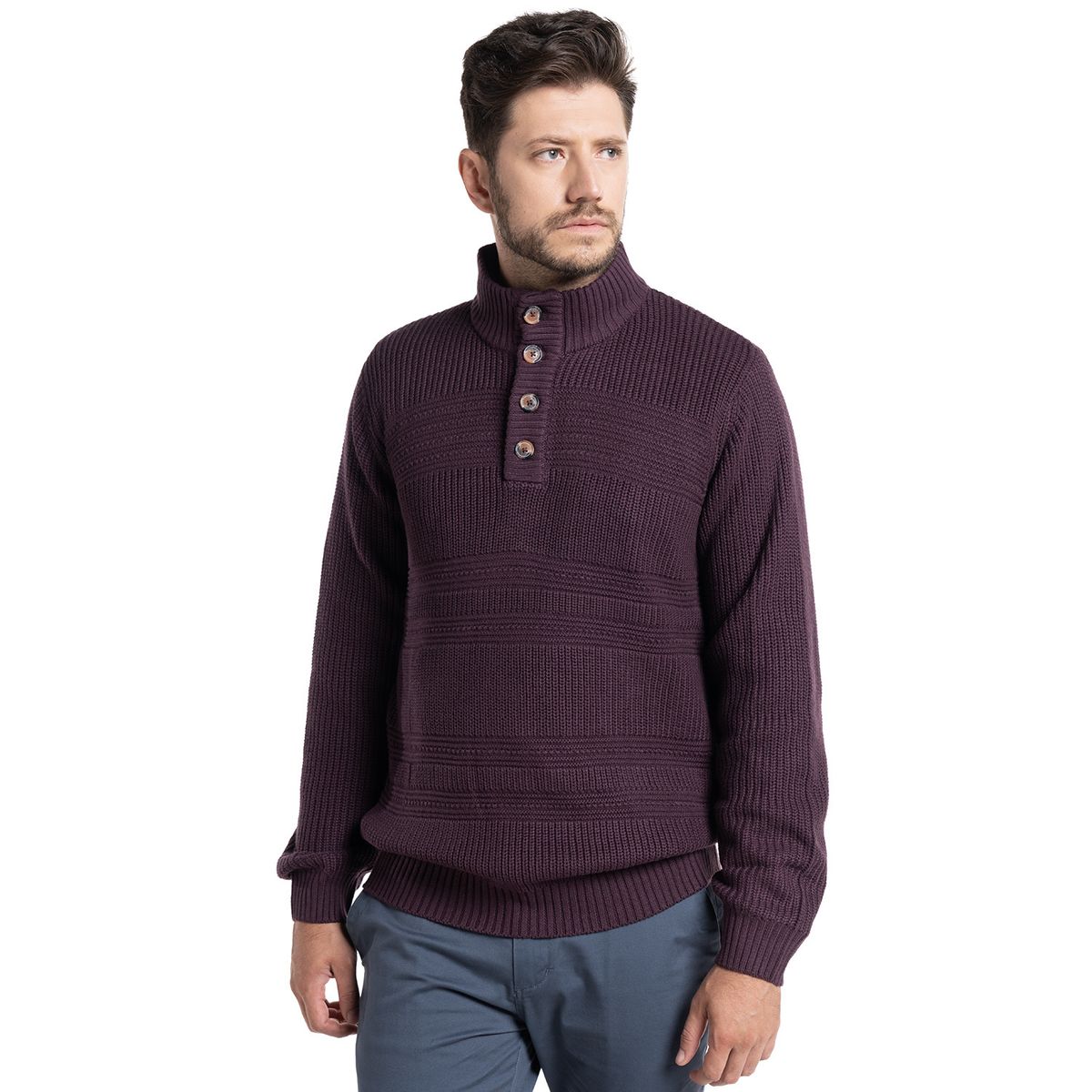 POTROS - Sweater Half button Girona POTROS